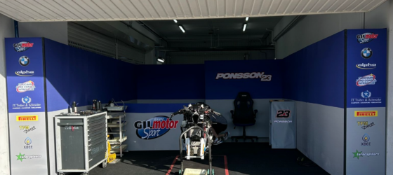 El box de Gil Motor Sport permaneció vacío este fin de semana en el Circuito Ricardo Tormo de Valencia, España